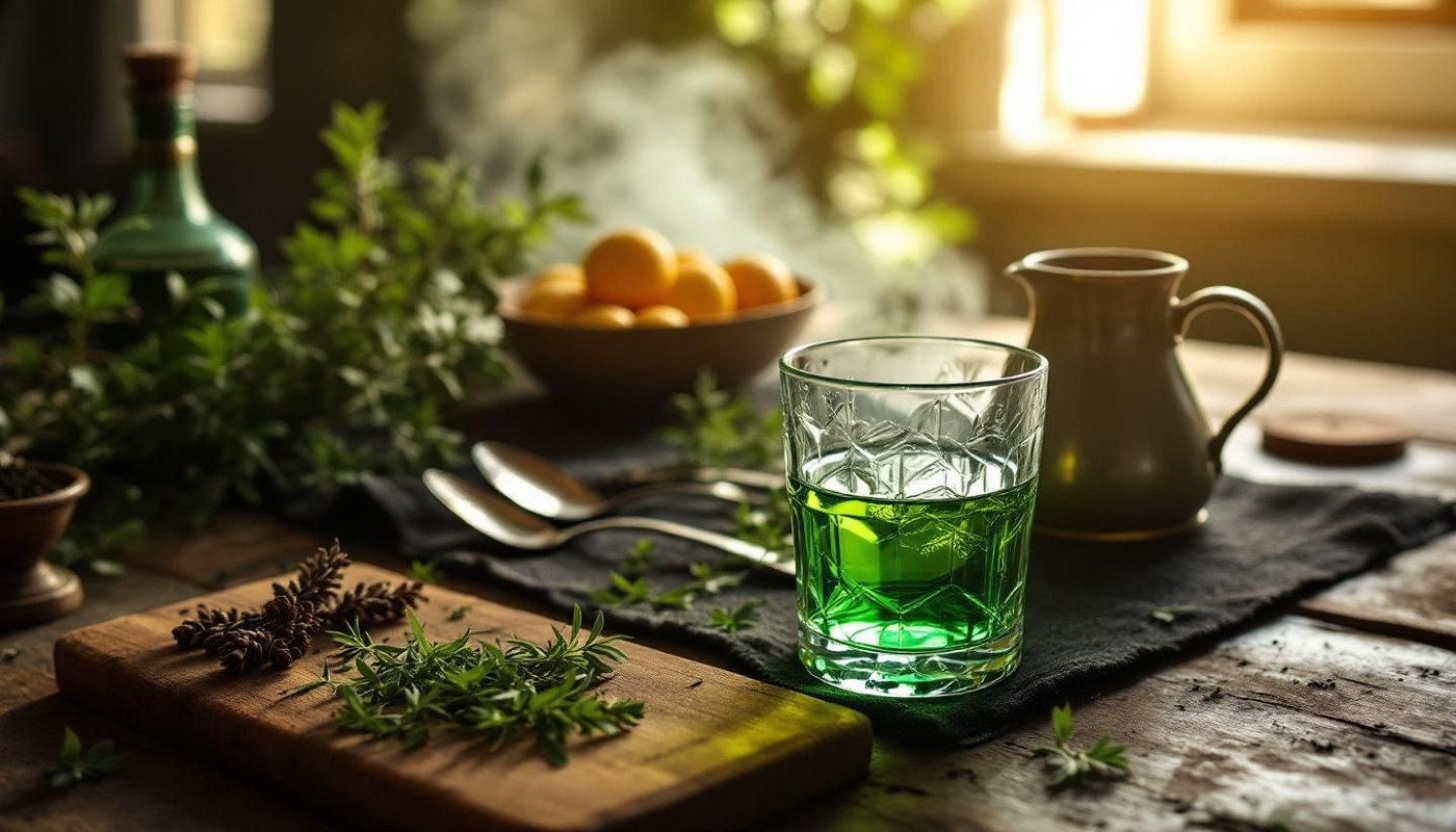 Les secrets de fabrication de l'absinthe traditionnelle